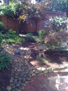 lawn spring cleaning and pruning