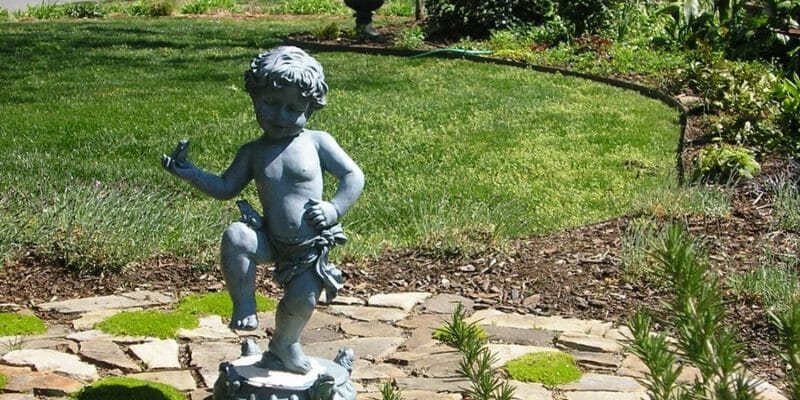 front yard landscaping at charlotte, NC