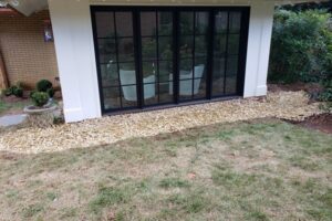 Charlotte, NC's Decorative Landscape Stone Garden Bed Installation