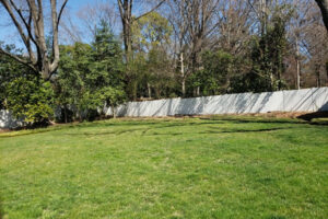 Residential lawn care, turf maintenance, and top garden landscaping for a large backyard in Charlotte, NC.